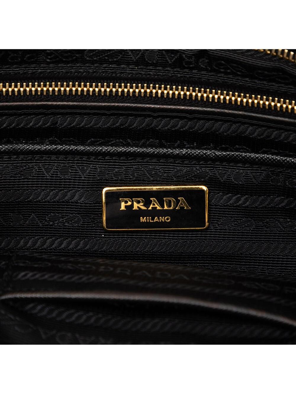 Prada Raffia Crochet Clutch Pre-Loved #288454P79B - Picture 5 of 7